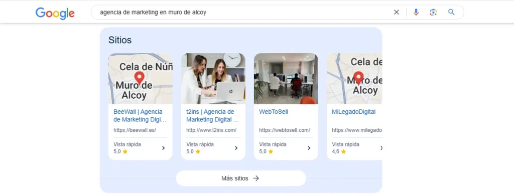 Perfil de Empresa Google SEO