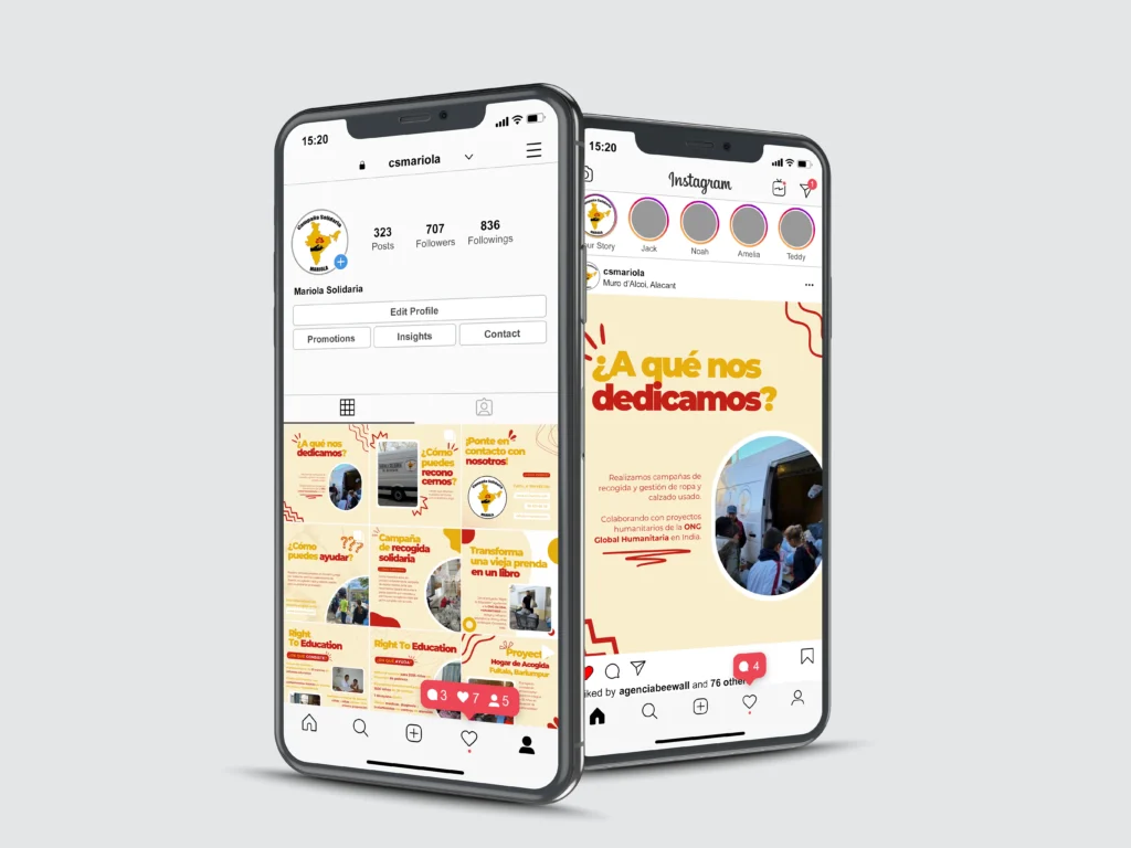 Redes Sociales Mariola Solidaria