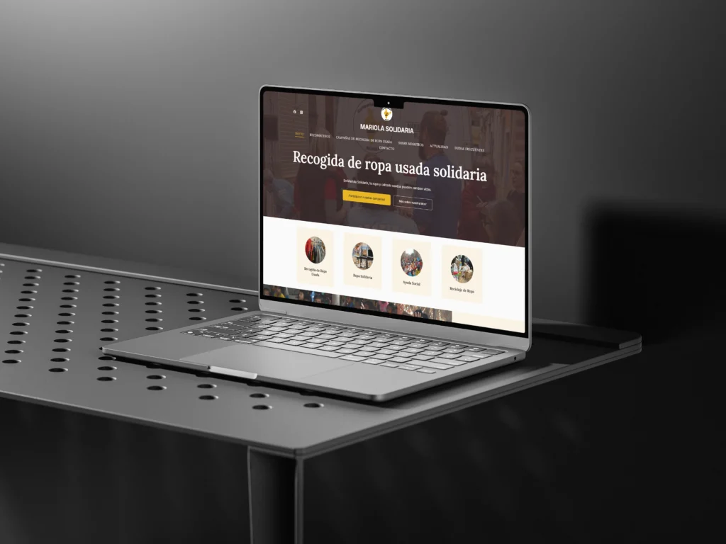 Web Mariola Solidaria