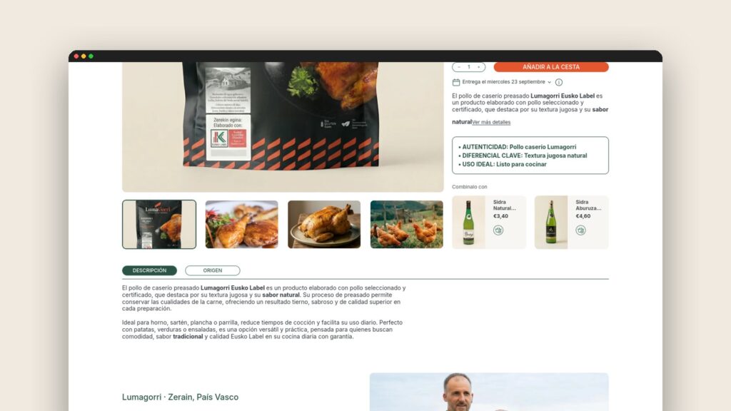 SOKA · Tienda online gourmet a medida en Shopify